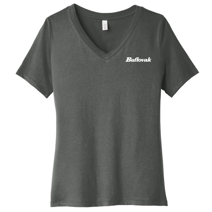 Bella+Canvas Women’s Relaxed Jersey V-Neck Tee