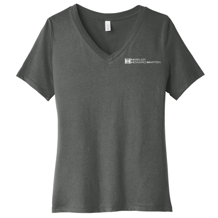 Bella+Canvas Women’s Relaxed Jersey V-Neck Tee