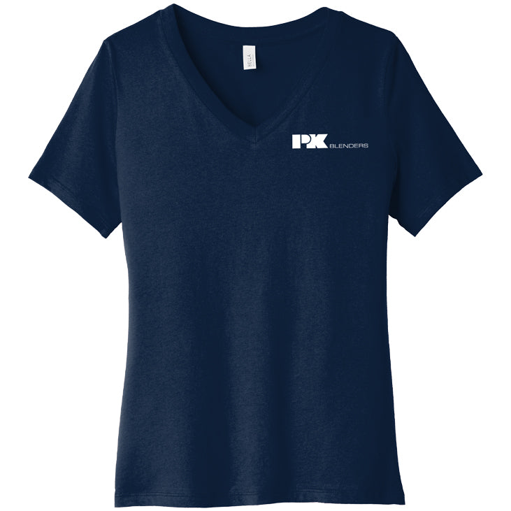 Bella+Canvas Women’s Relaxed Jersey V-Neck Tee