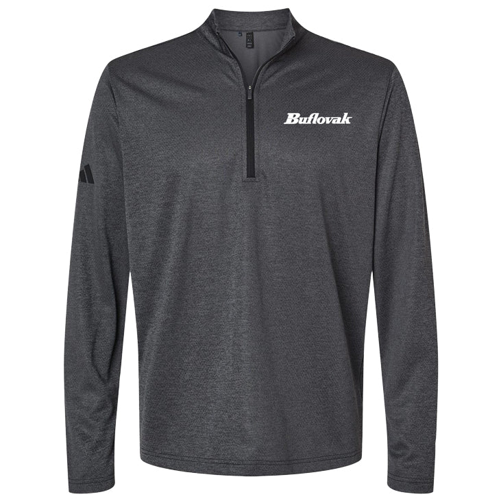 Adidas- Space Dyed Quarter-Zip Pullover