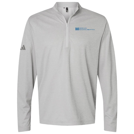 Adidas- Space Dyed Quarter-Zip Pullover