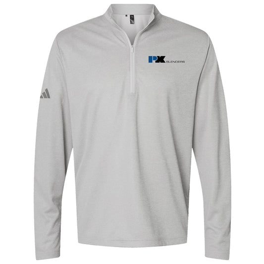 Adidas- Space Dyed Quarter-Zip Pullover