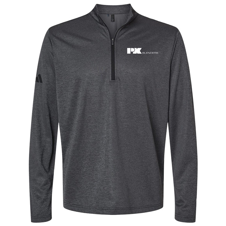 Adidas- Space Dyed Quarter-Zip Pullover