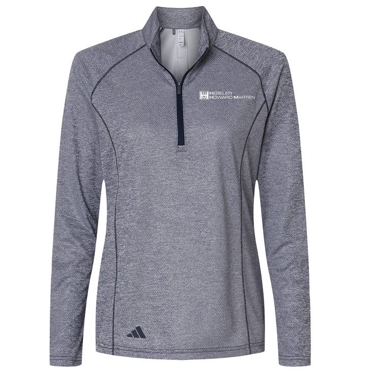 Adidas Women's Space Dyed Quarter-Zip Pullover