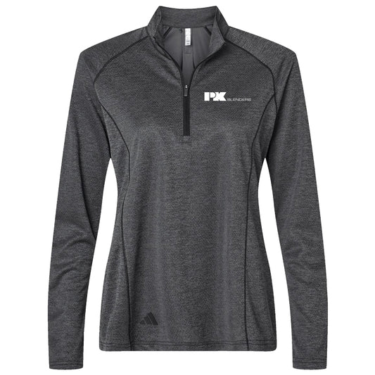 Adidas Women's Space Dyed Quarter-Zip Pullover