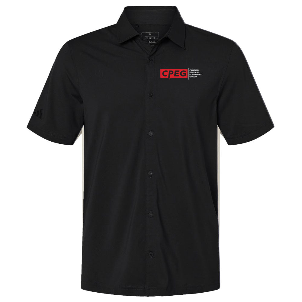 Adidas - Button Down Short Sleeve Shirt