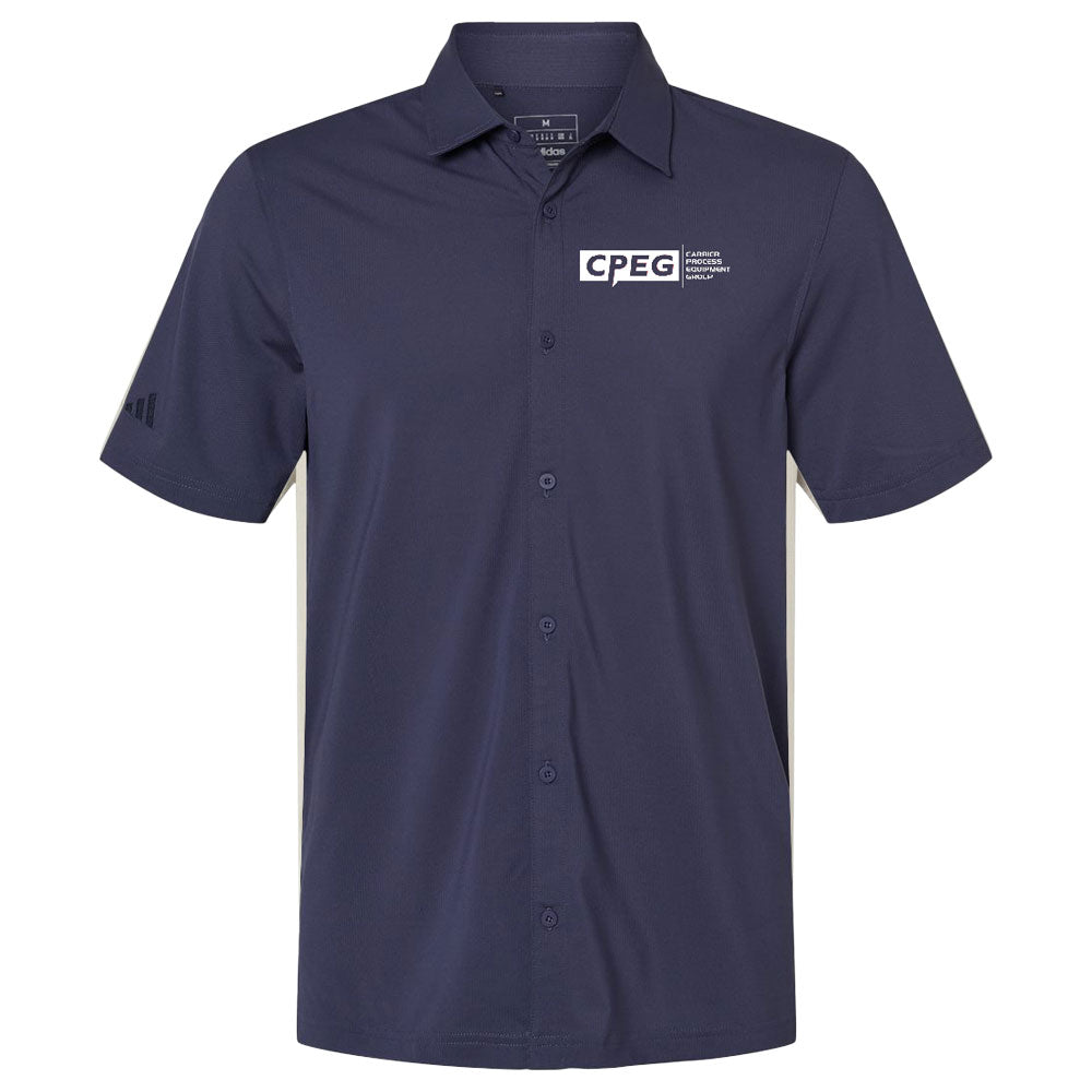 Adidas - Button Down Short Sleeve Shirt