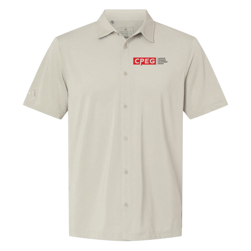 Adidas - Button Down Short Sleeve Shirt