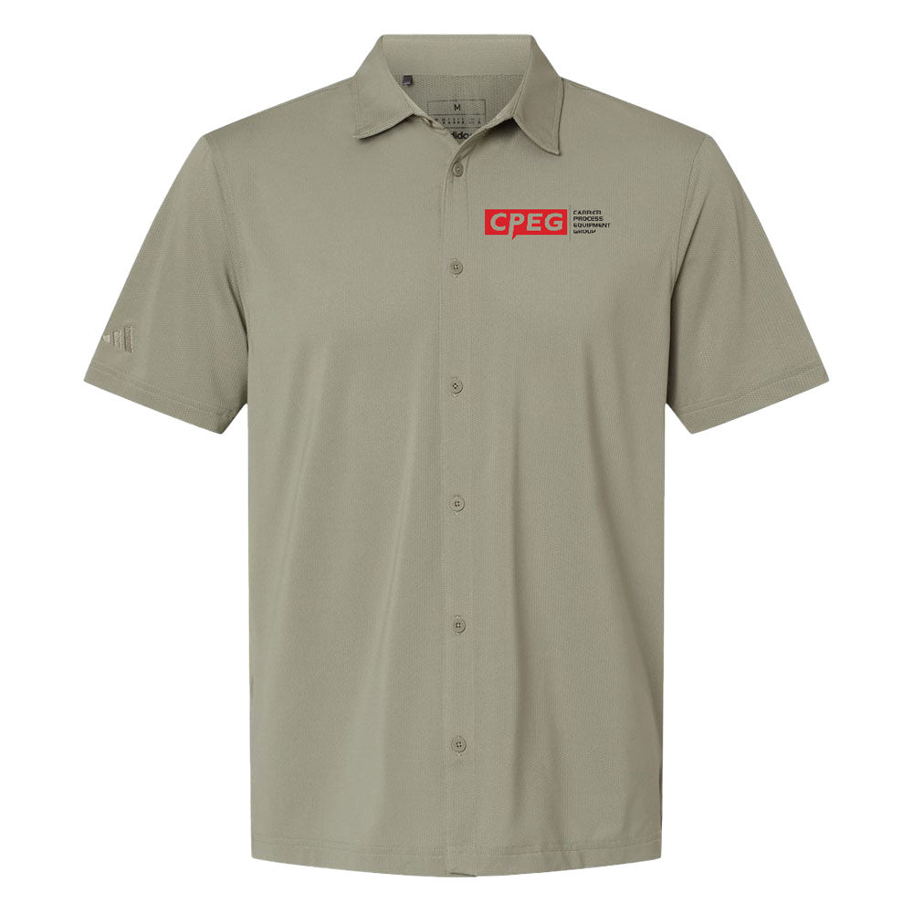 Adidas - Button Down Short Sleeve Shirt