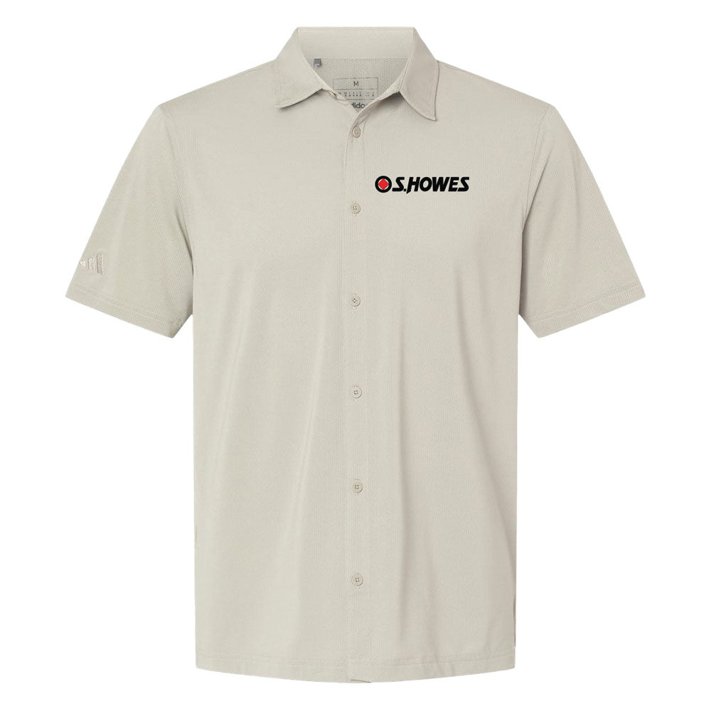 Adidas - Button Down Short Sleeve Shirt