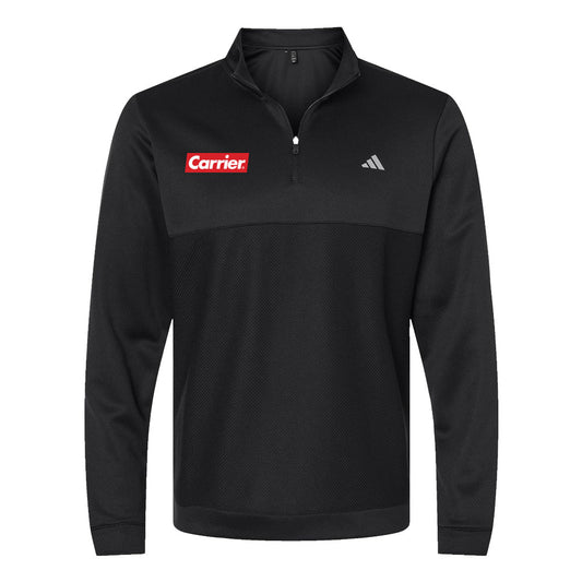 Adidas - Ultimate365 Textured Quarter-Zip Pullover