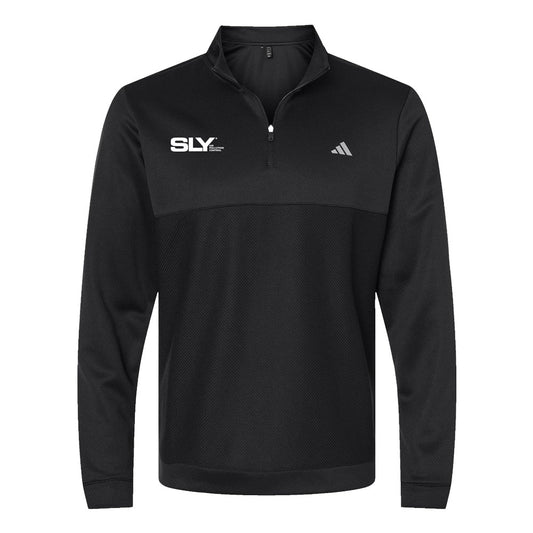 Adidas - Ultimate365 Textured Quarter-Zip Pullover