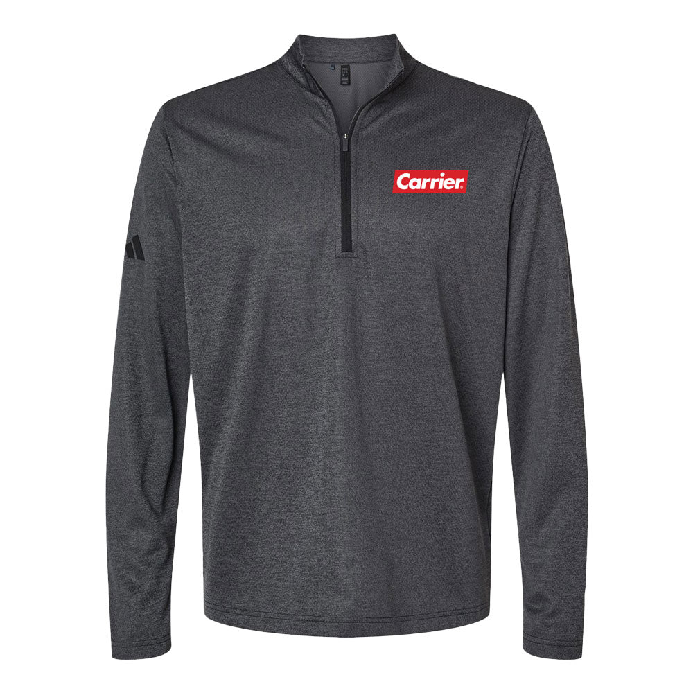 Adidas- Space Dyed Quarter-Zip Pullover