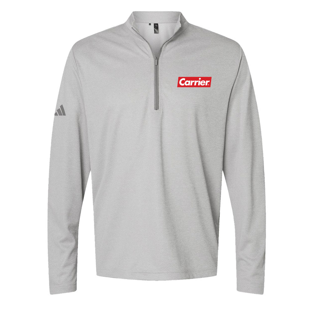 Adidas- Space Dyed Quarter-Zip Pullover