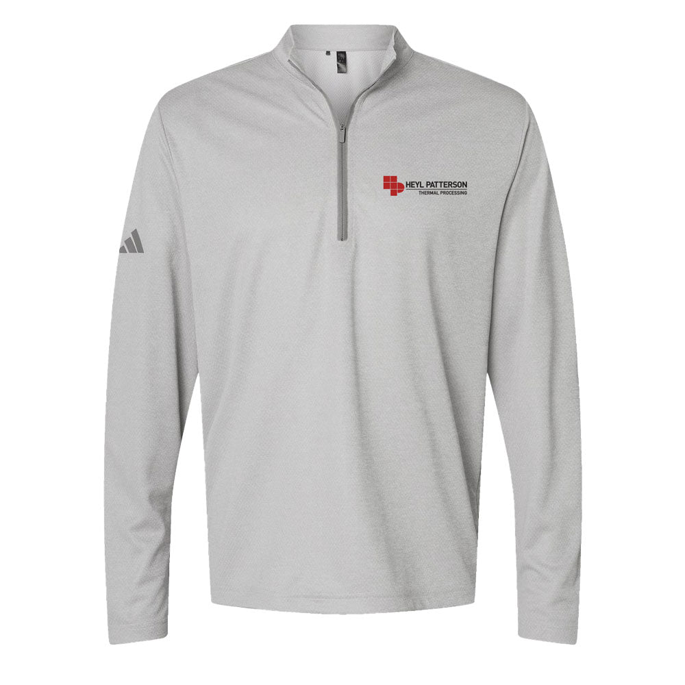 Adidas- Space Dyed Quarter-Zip Pullover