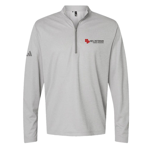 Adidas- Space Dyed Quarter-Zip Pullover