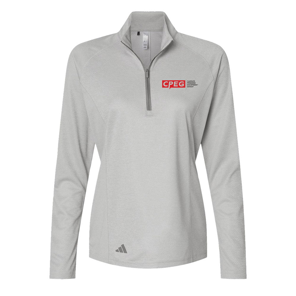 Adidas - Women's Space Dyed Quarter-Zip Pullover