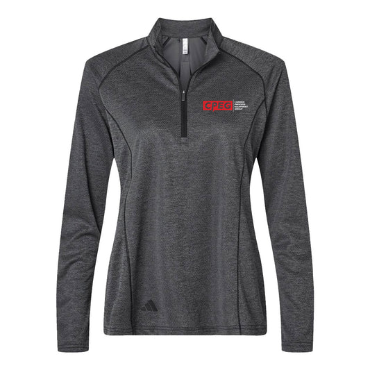 Adidas - Women's Space Dyed Quarter-Zip Pullover