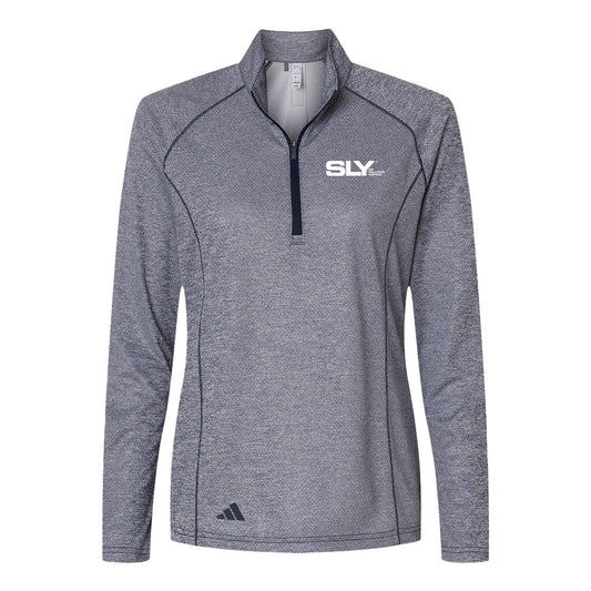 Adidas - Women's Space Dyed Quarter-Zip Pullover