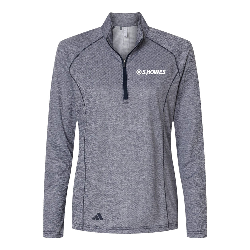 Adidas - Women's Space Dyed Quarter-Zip Pullover