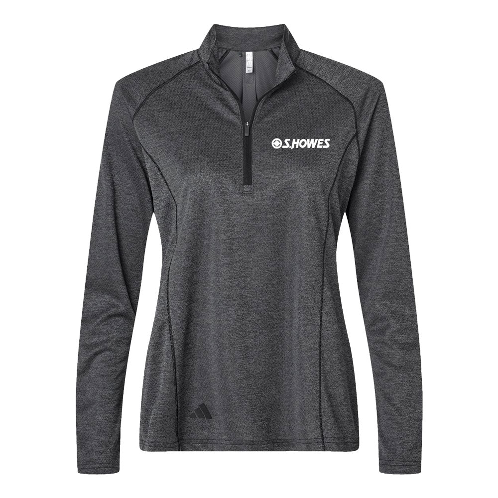 Adidas - Women's Space Dyed Quarter-Zip Pullover