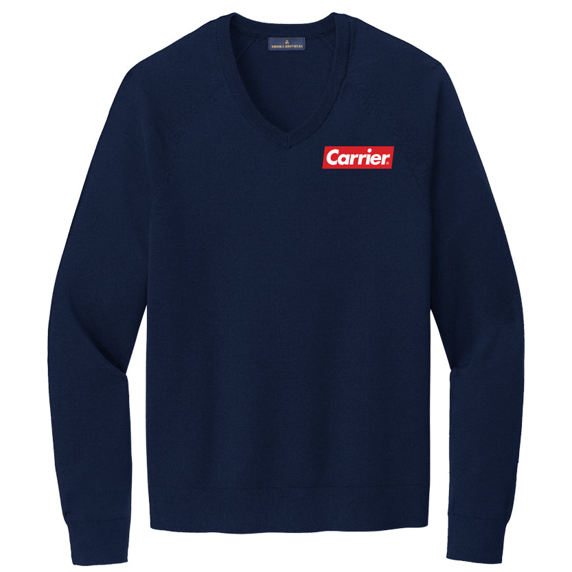 Brooks Brothers® Cotton Stretch V-Neck Sweater