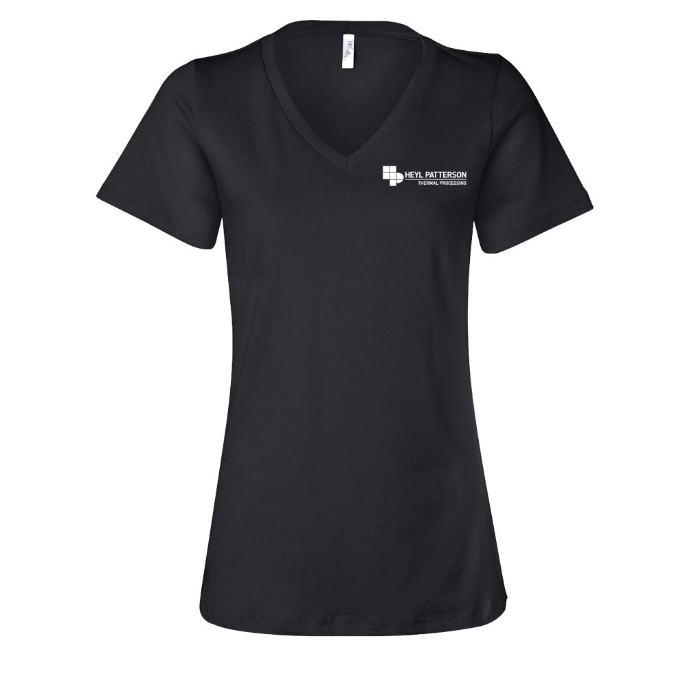 Bella+Canvas Women’s Relaxed Jersey V-Neck Tee