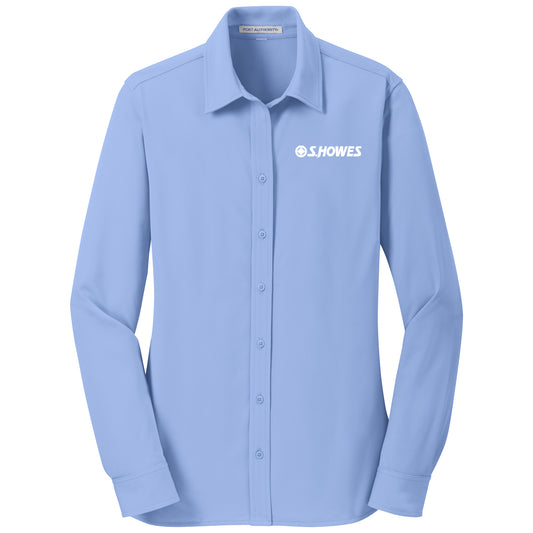 PA Ladies Dimension Knit Dress Shirt