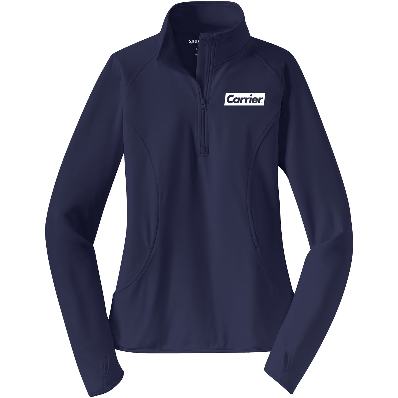 Sport-Tek Ladies Sport-Wick Stretch 1/4-Zip Pullover