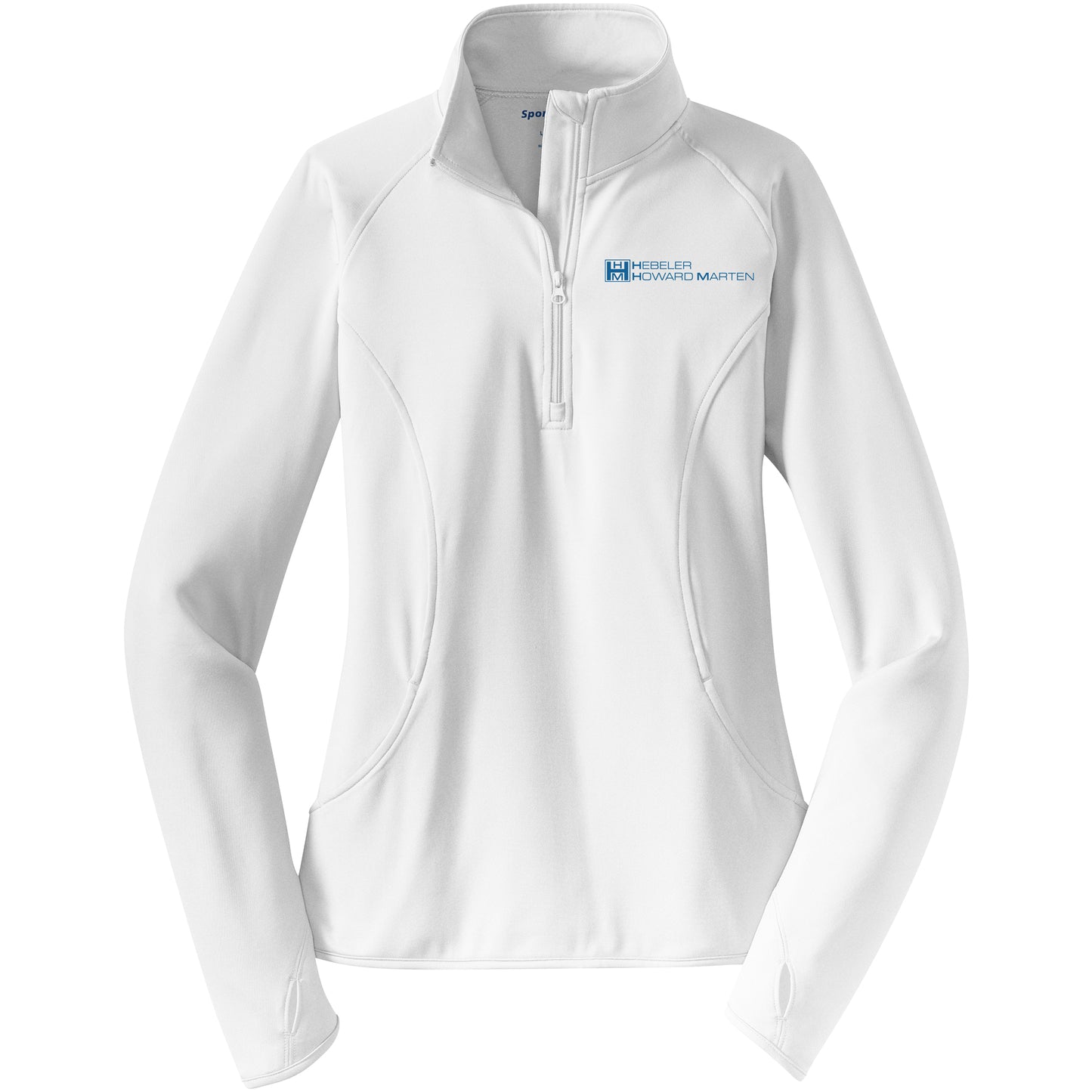 Sport-Tek Ladies Sport-Wick Stretch 1/4-Zip Pullover