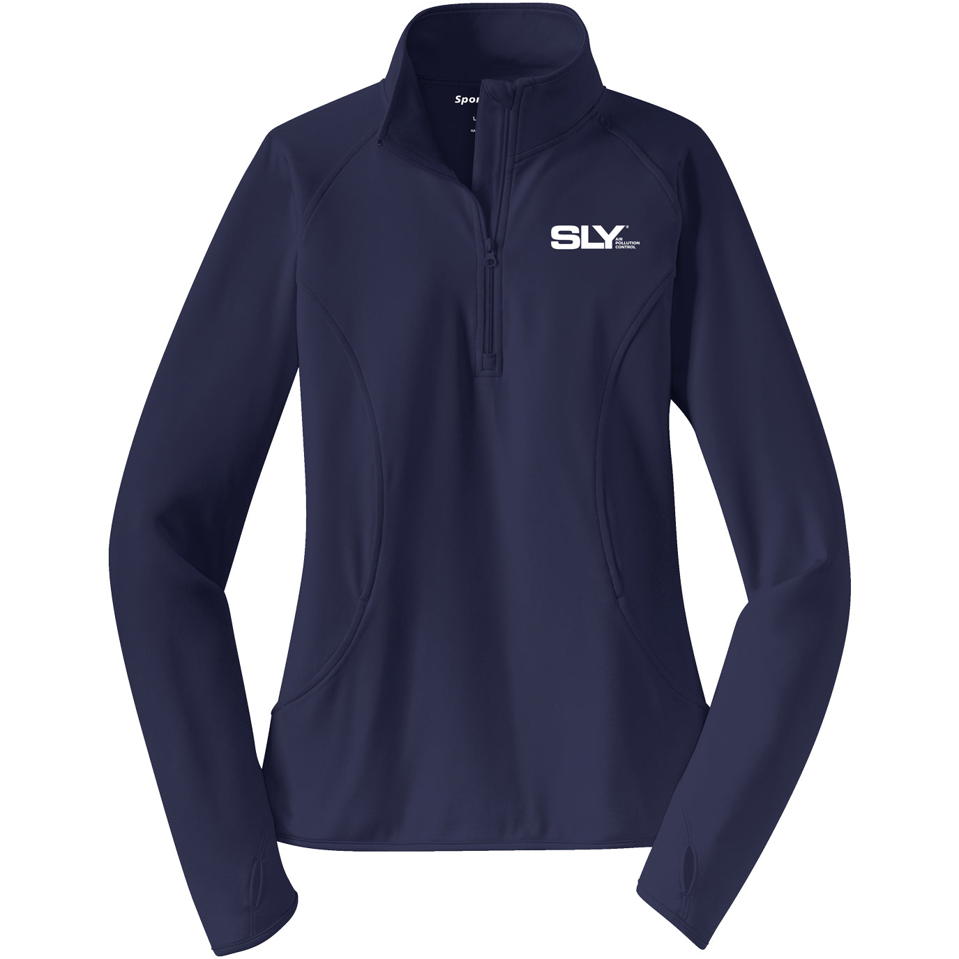Sport-Tek Ladies Sport-Wick Stretch 1/4-Zip Pullover