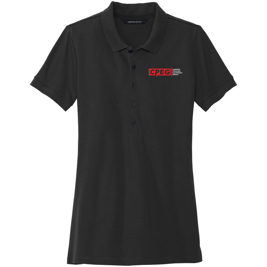 Mercer+Mettle Women’s Stretch Heavyweight Pique Polo