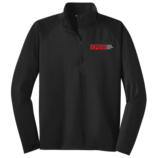 TALL Sport-Tek Sport-Wick Stretch 1/4-Zip Pullover
