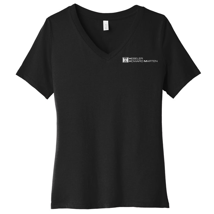 Bella+Canvas Women’s Relaxed Jersey V-Neck Tee