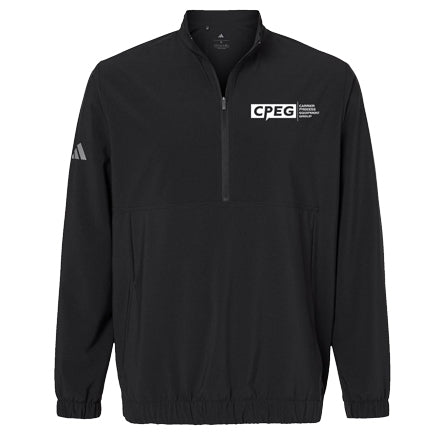 Adidas Men's Stretch Woven Half-Zip Pullover