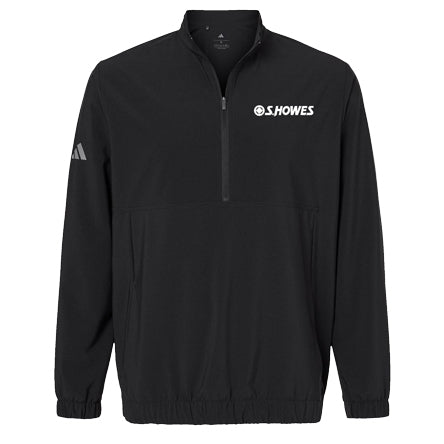 Adidas Men's Stretch Woven Half-Zip Pullover