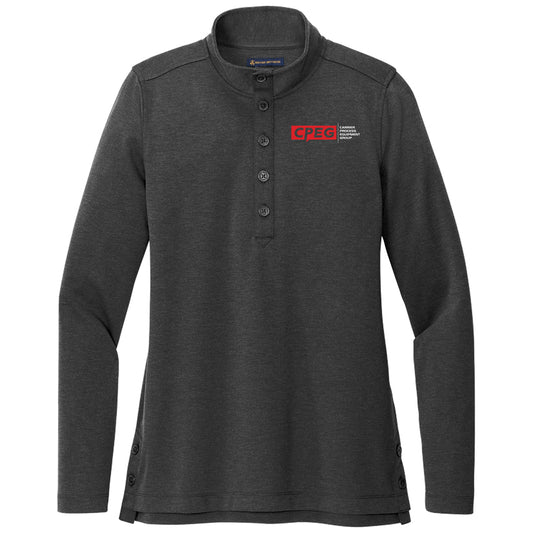 Brooks Brothers® Women’s Mid-Layer Stretch 1/2-Button