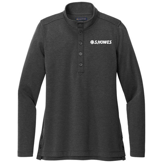 Brooks Brothers® Women’s Mid-Layer Stretch 1/2-Button