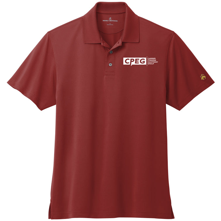 Brooks Brothers Mesh Pique Performance Polo