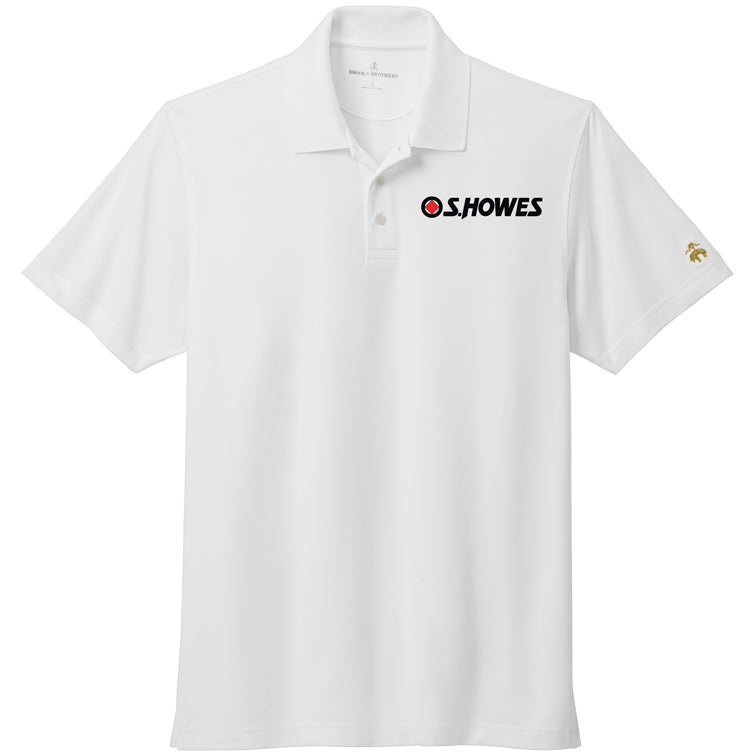 Brooks Brothers Mesh Pique Performance Polo