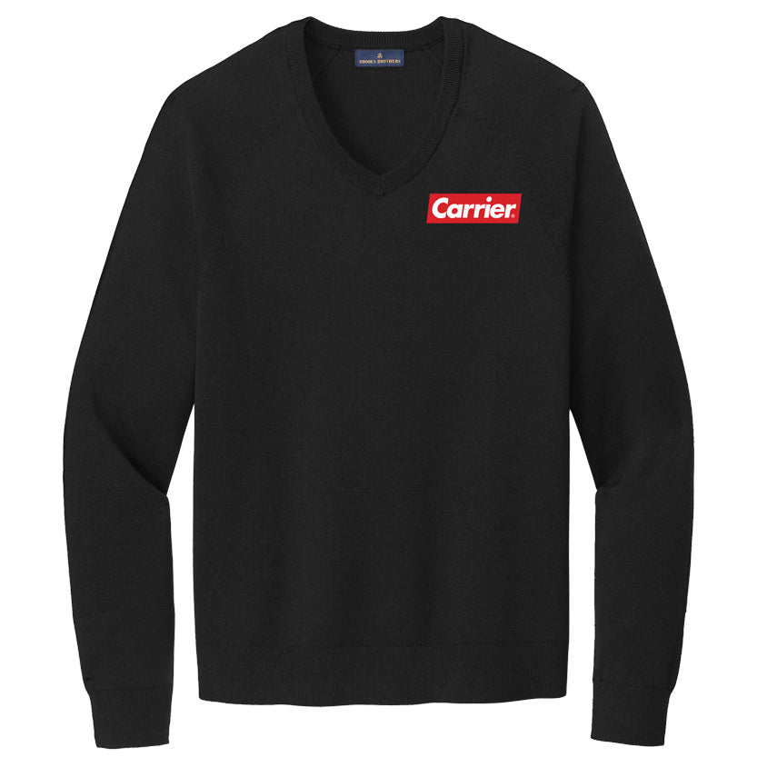 Brooks Brothers® Cotton Stretch V-Neck Sweater