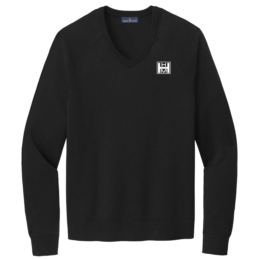 Brooks Brothers® Cotton Stretch V-Neck Sweater
