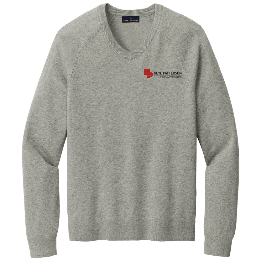 Brooks Brothers® Cotton Stretch V-Neck Sweater