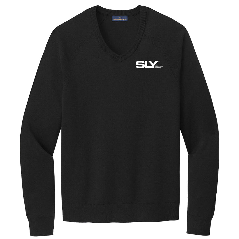 Brooks Brothers® Cotton Stretch V-Neck Sweater