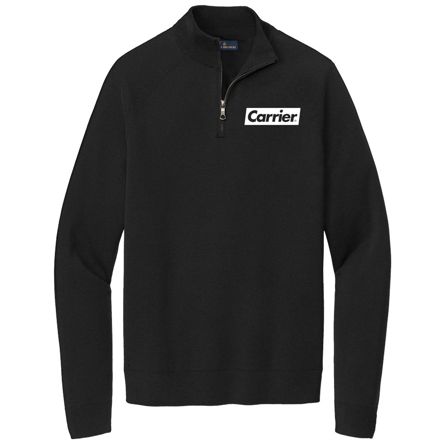 Brooks Brothers® Cotton Stretch 1/4-Zip Sweater