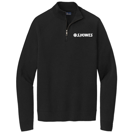 Brooks Brothers® Cotton Stretch 1/4-Zip Sweater