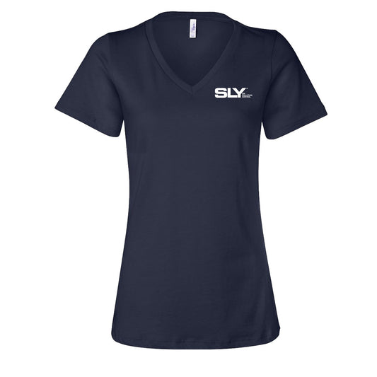 Bella+Canvas Women’s Relaxed Jersey V-Neck Tee