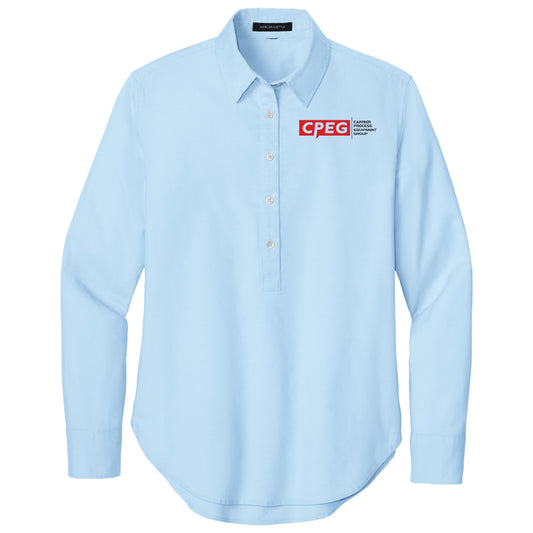 Mercer+Mettle® Women’s Long Sleeve Modern Oxford Shirt