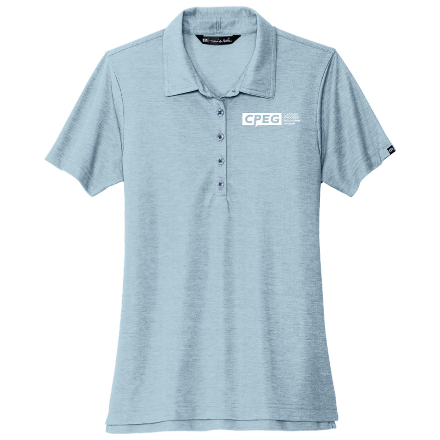 TravisMathew Ladies Oceanside Heather Polo