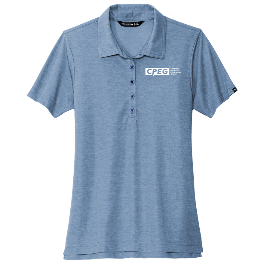 TravisMathew Ladies Oceanside Heather Polo